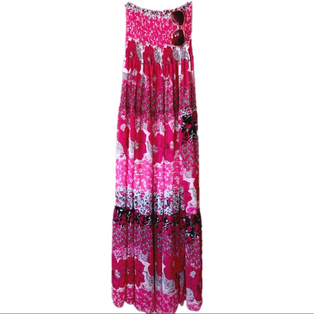 Strapless maxi dress - Picture 2 of 2
