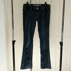 Mossimo dark wash, bootcut denim jeans