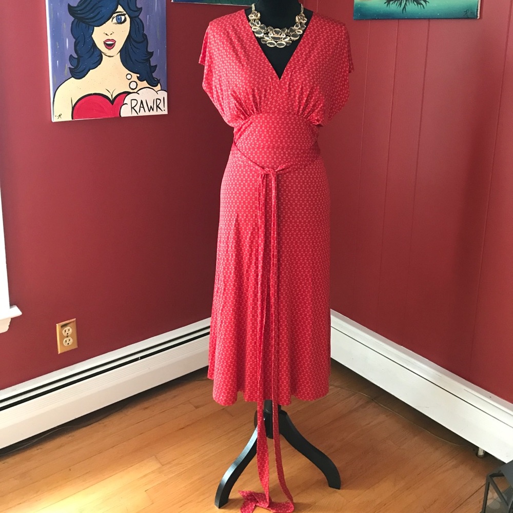 Banana Republic Red Dress in sz Large