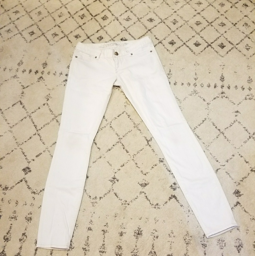 Express White Jean Leggings