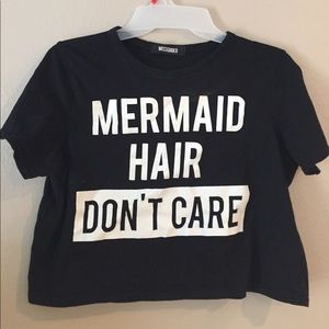 Missguided crop top worn once