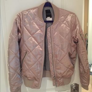 TOPSHOP- SPARKLE IN PINK SHIMMERY JACKET!