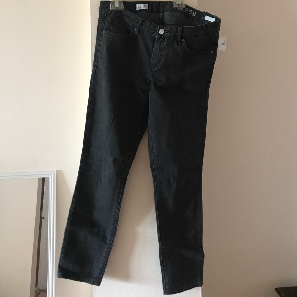 NWT Gap 1969 Gray Skinny Jeans