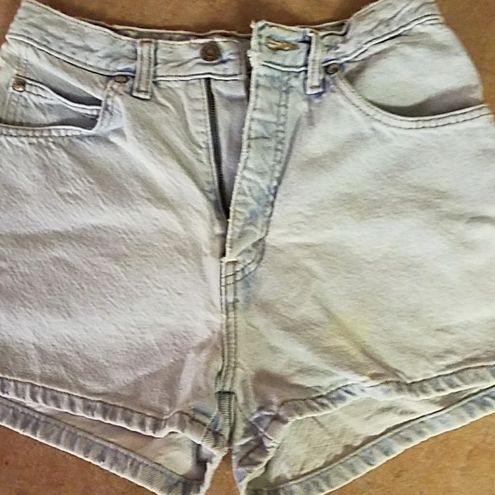 Vintage Levis "Native Blue" Sz 9 Jr Denim shorts