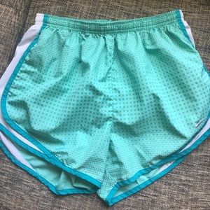 Nike tempo shorts aqua Medium