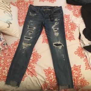 Distressed Jeans from American Eagle (never worn)