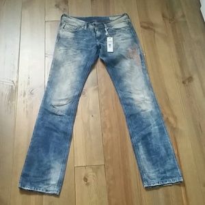 Deisel jeans with top stitching