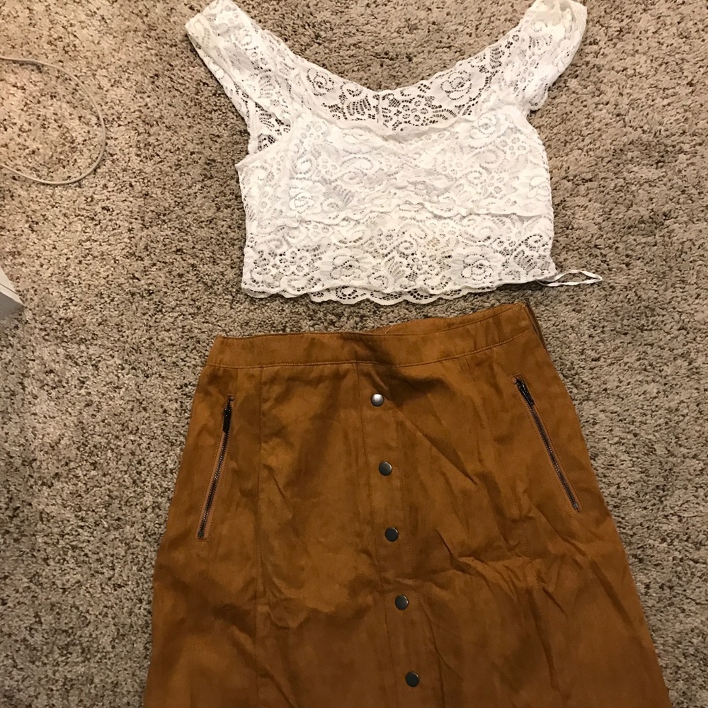 Lace Crop Top