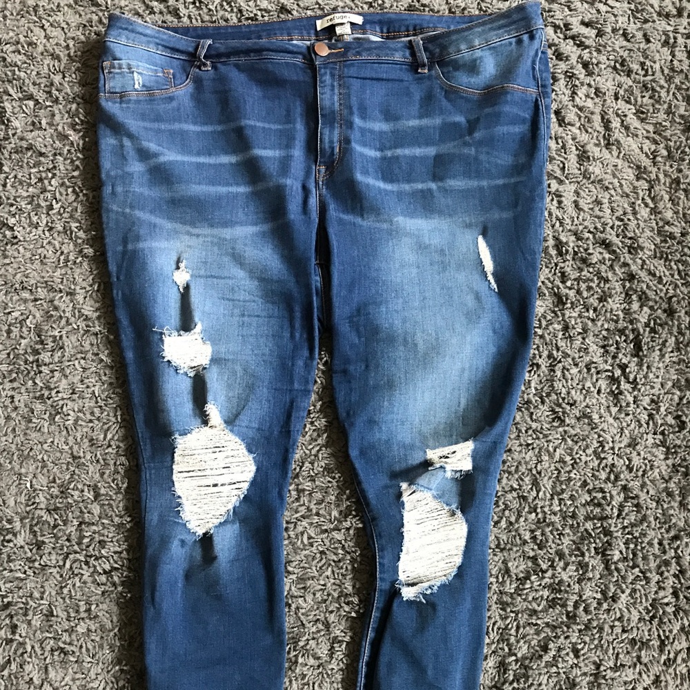 Ripped jeans