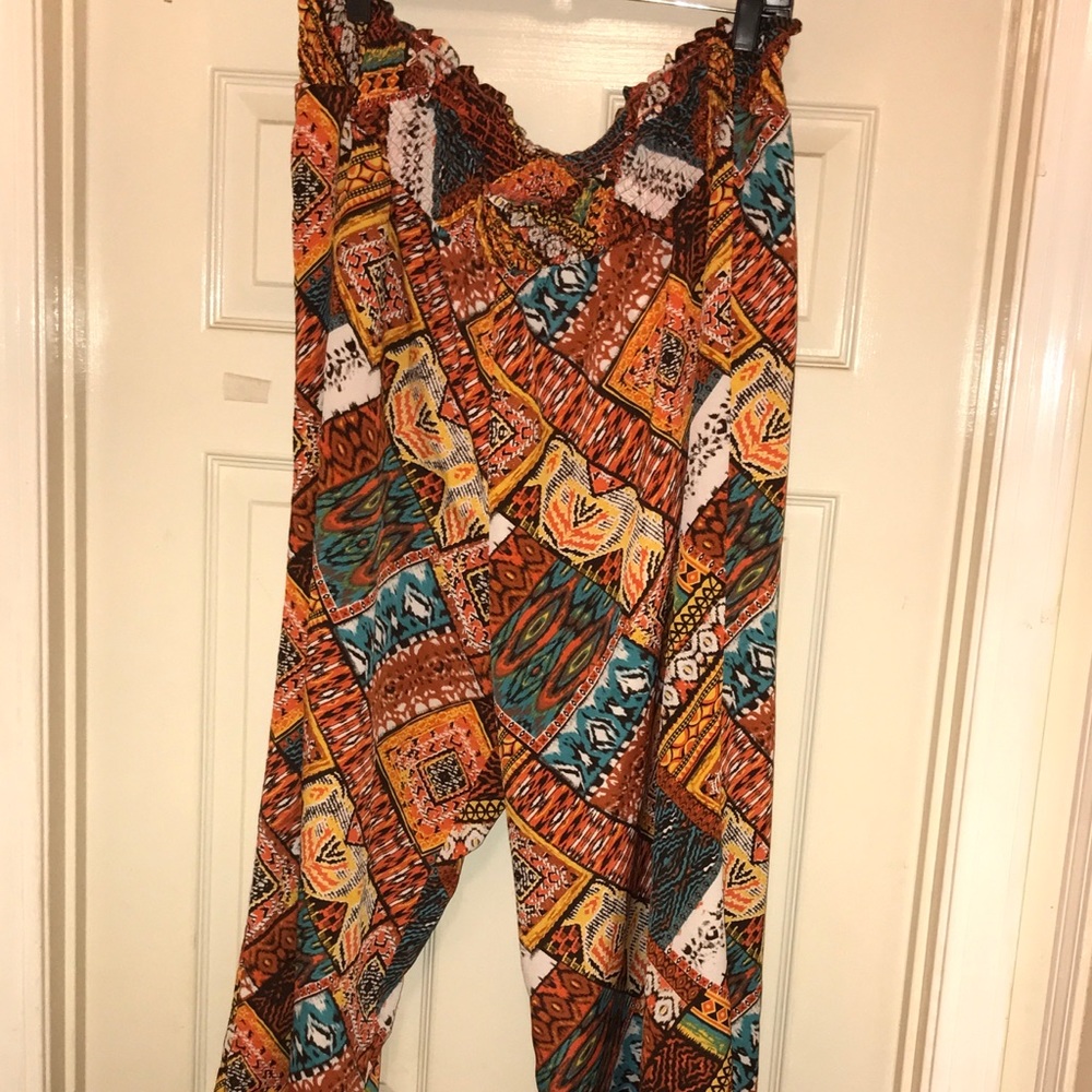 Catos Wide Leg Bohemian Pants