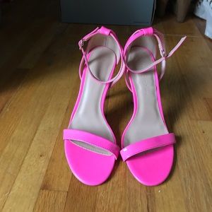 Hot pink Wild Diva stiletto heels