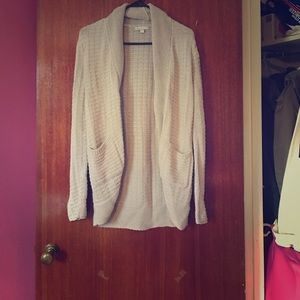 Tan cardigan