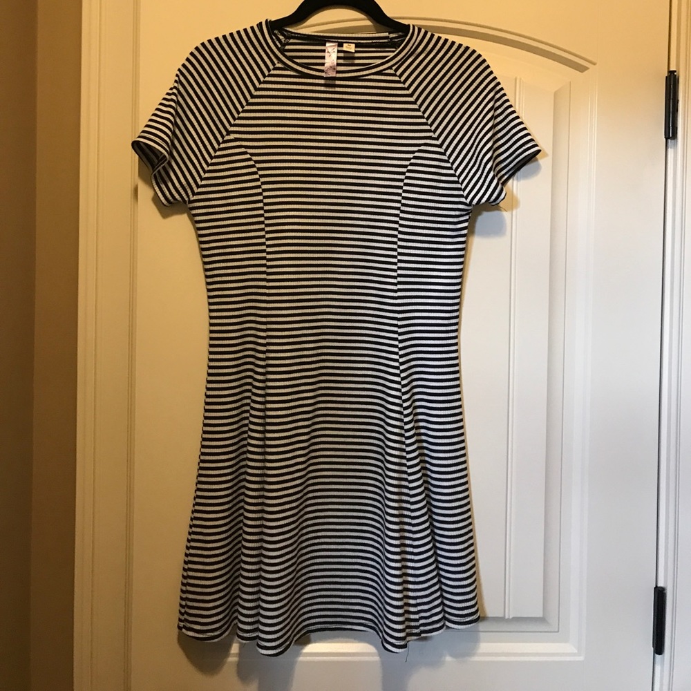 Black & White Stripe Dress