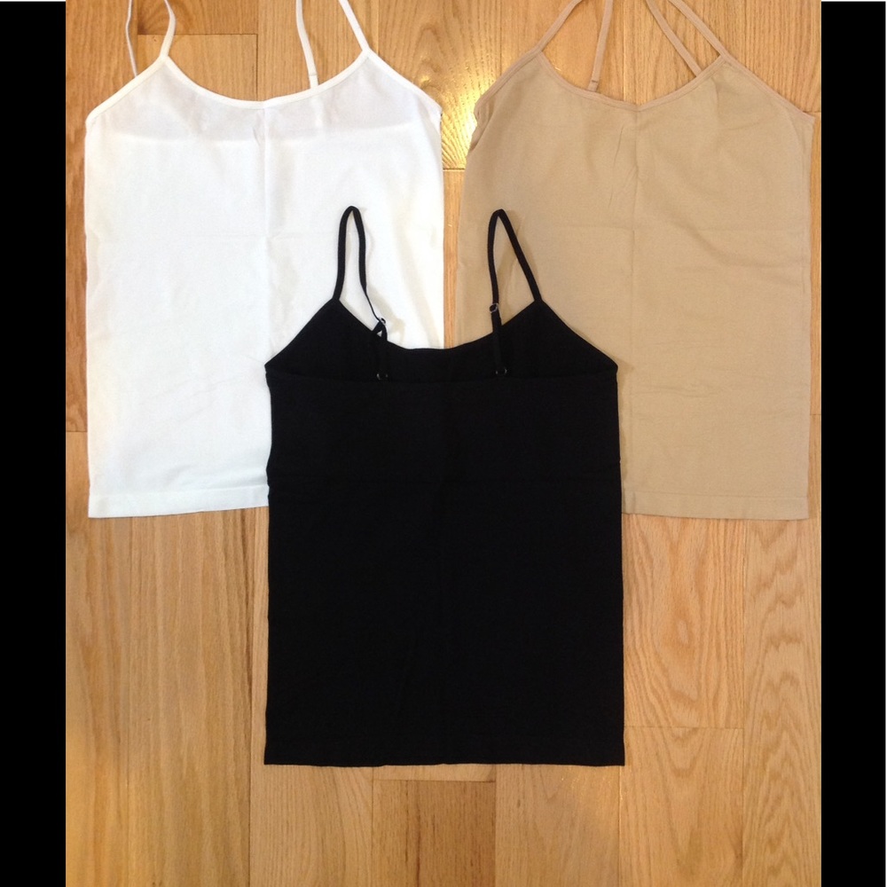 New w/o tags...Core spaghetti strap camisoles