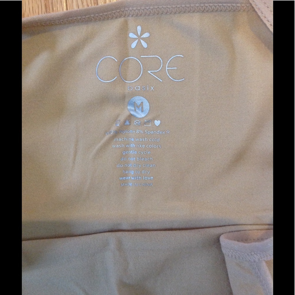 New w/o tags...Core spaghetti strap camisoles - Picture 2 of 2