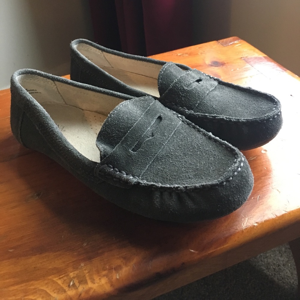 Comfy suede loafers