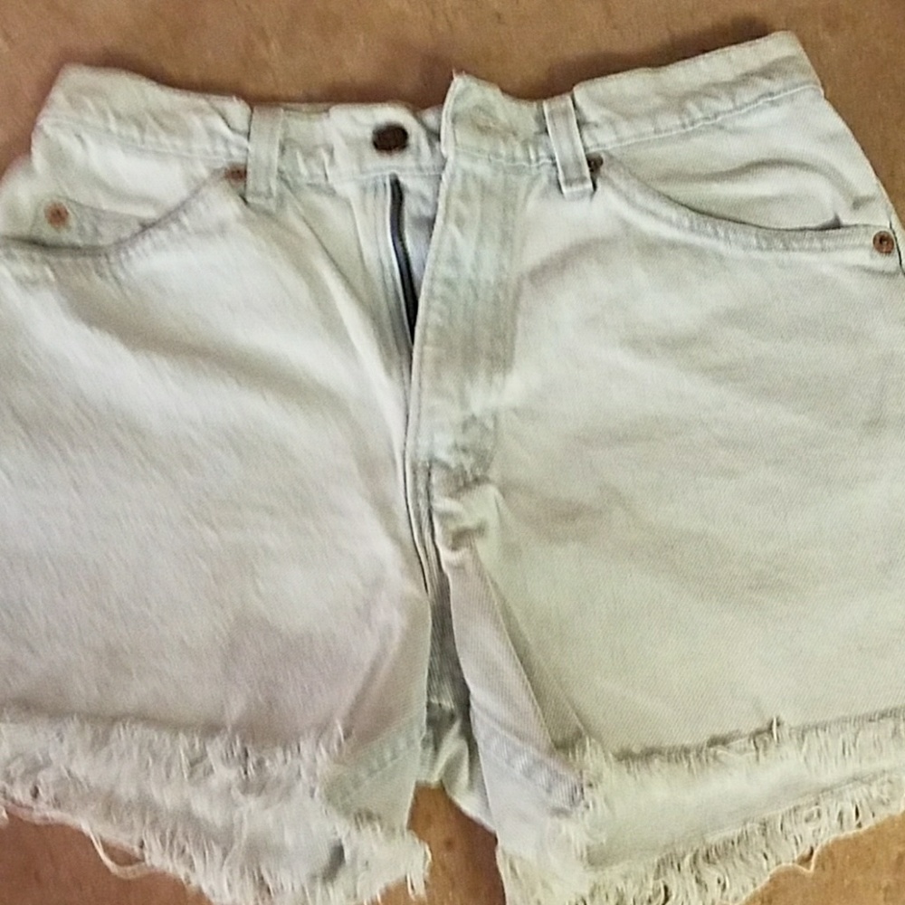 Vintage Levis "cutoffs" denim shorts Sz 29