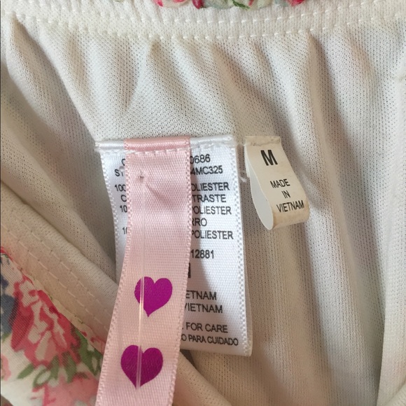 White Floral Romper - Picture 3 of 4