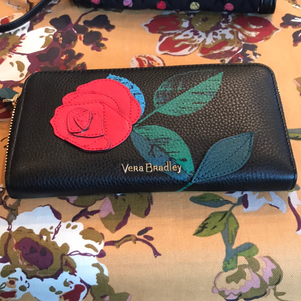 Vera Bradley RFID Georgia wallet NWT