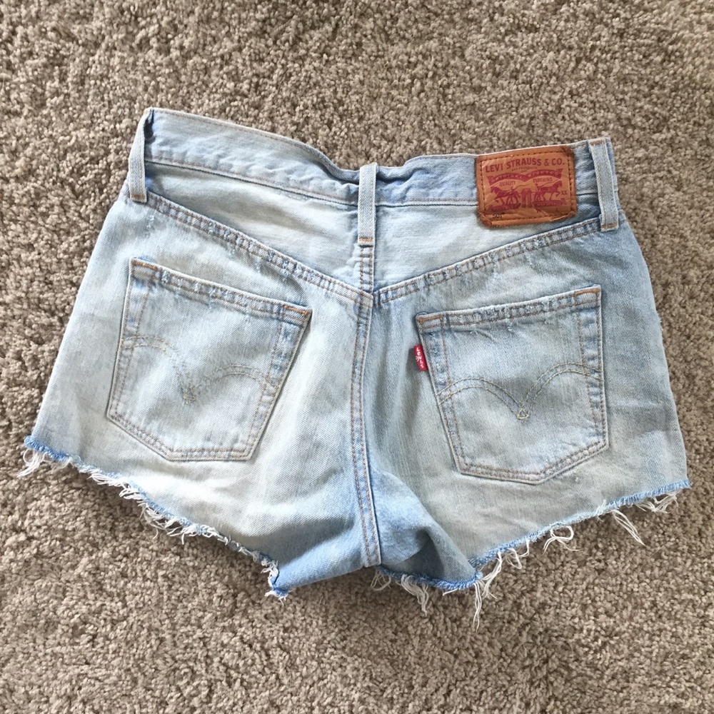Vintage Levi 501 cut offs