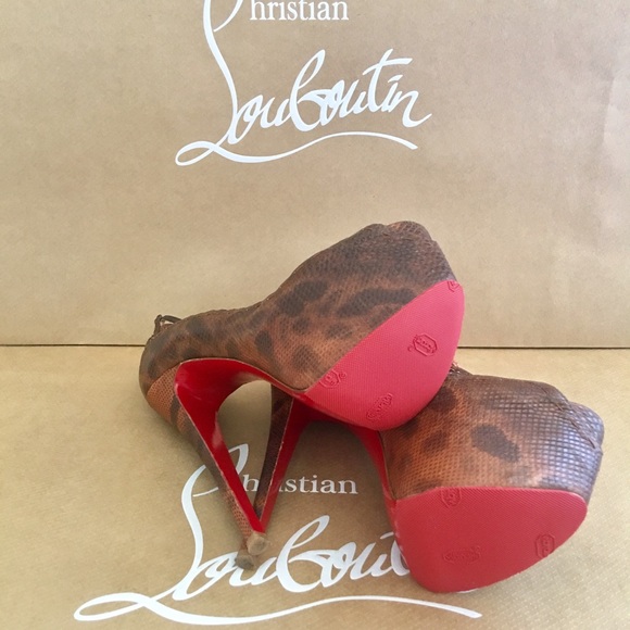 CHRISTIAN LOUBOUTIN ZOULOU 160 KARUNG EURO 38 - Picture 6 of 8
