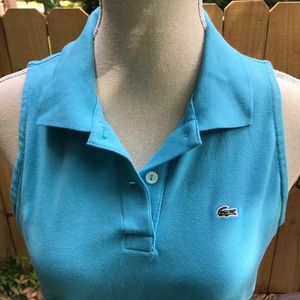 Sleeveless Lacoste Polo