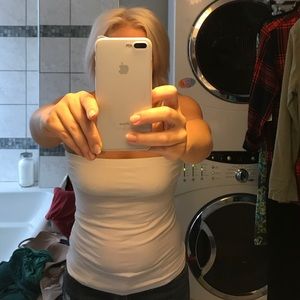 White tube top