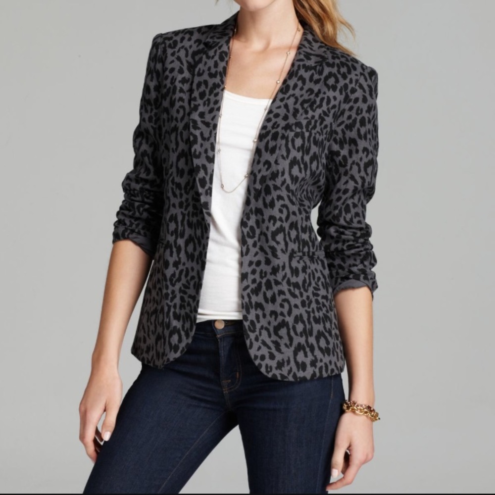 Joie Leopard Blazer