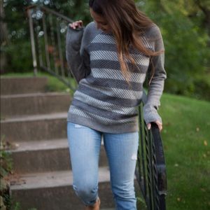 J Crew Patterned Sweater