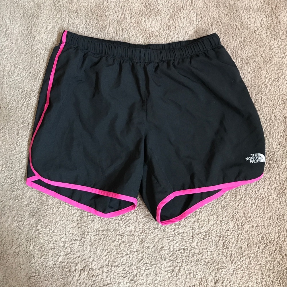 North face running shorts