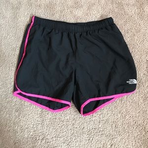 North face running shorts