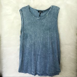 Pacsun Blue Muscle Tee