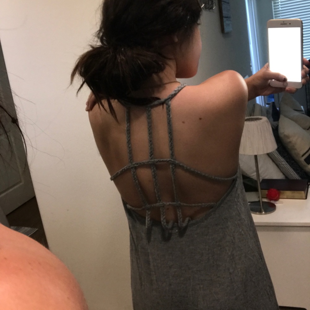 Grey Maxi Dress