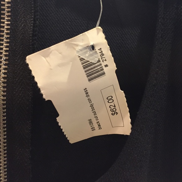 Black Cut out body con dress - Picture 4 of 5