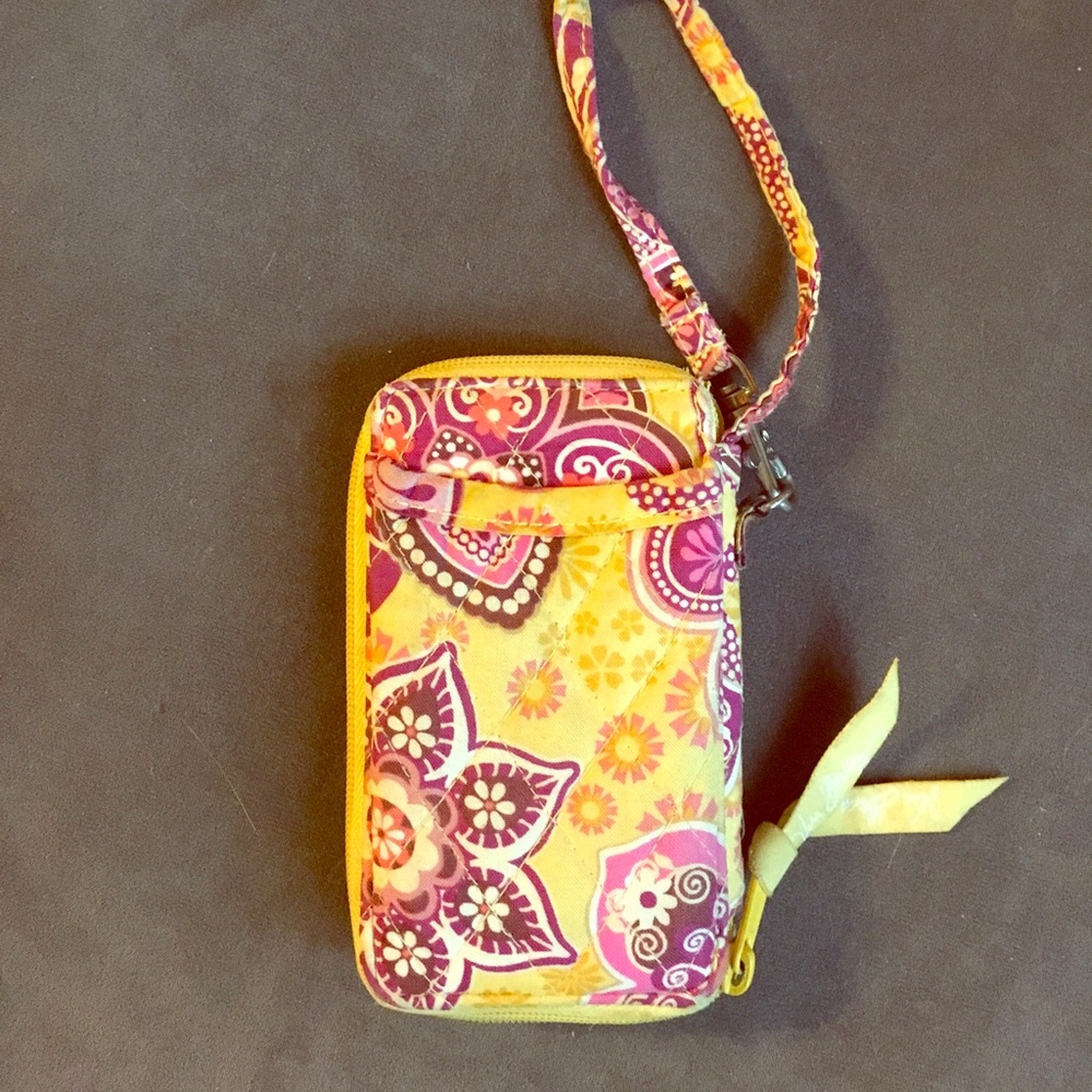 SOLD 🌈Vera Bradley wallet & phone case wristlet