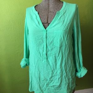 Merona Popover- green