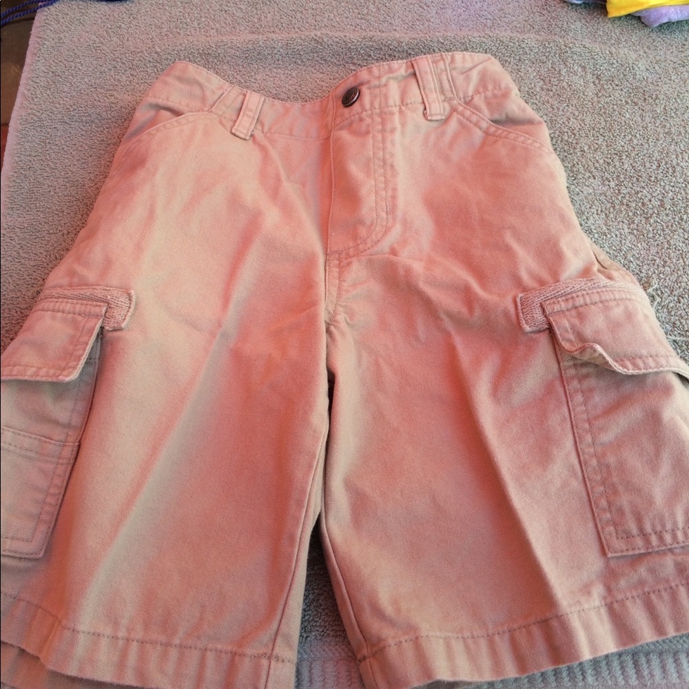 Khaki Cargo Shorts