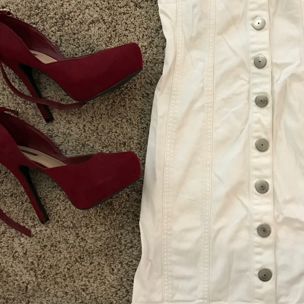 Maroon Shoes