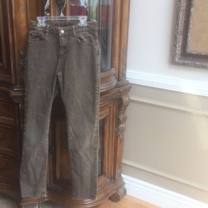 Faded Brown/Black Leopard Jeans