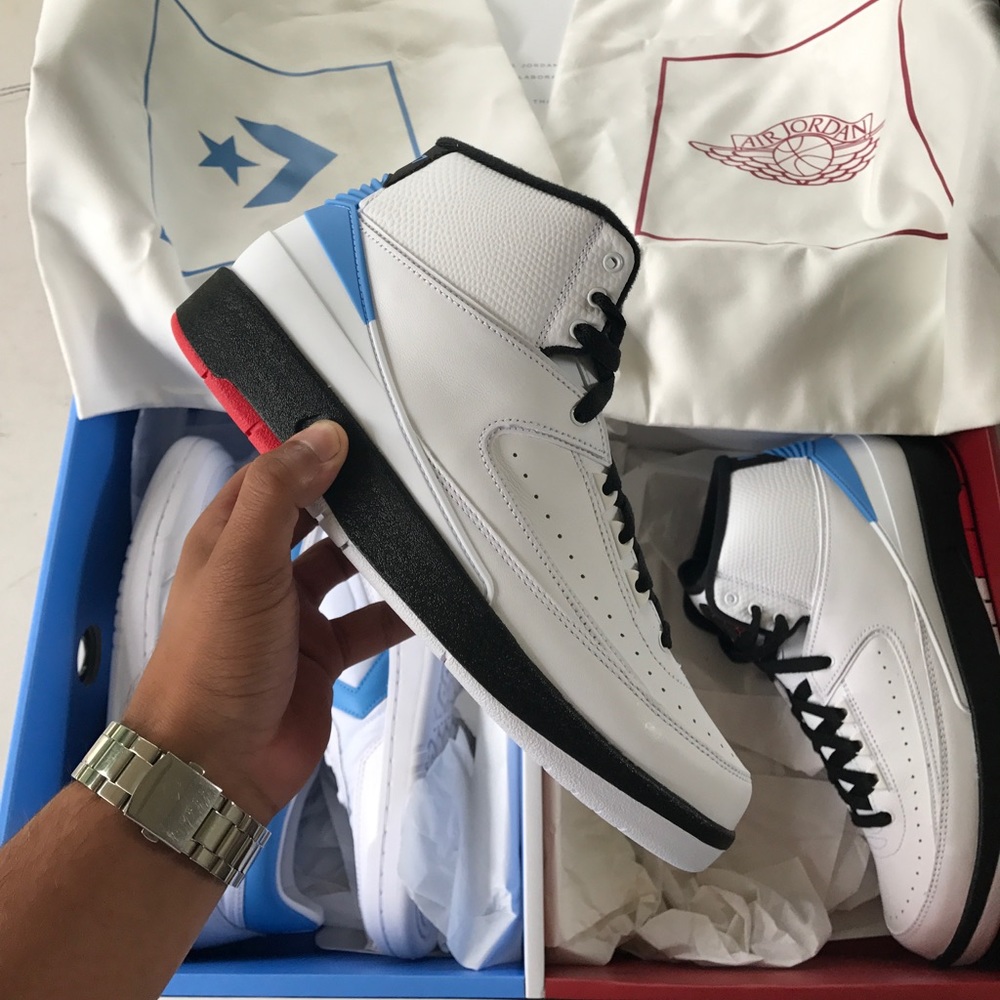 Air Jordan 2 x converse pack