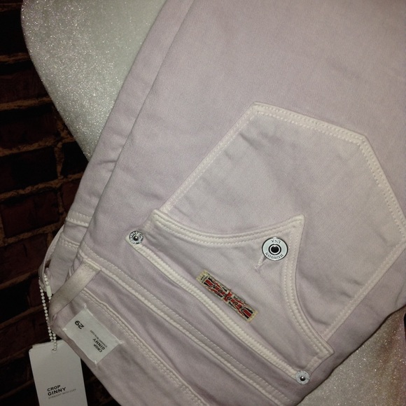 NWT, Hudson Lilac Ginny Cropped Jean, 🌸 Sz 29 - Picture 6 of 6