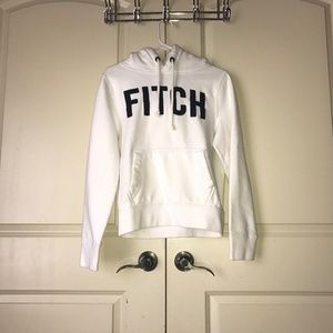 White Fitch Hoodie