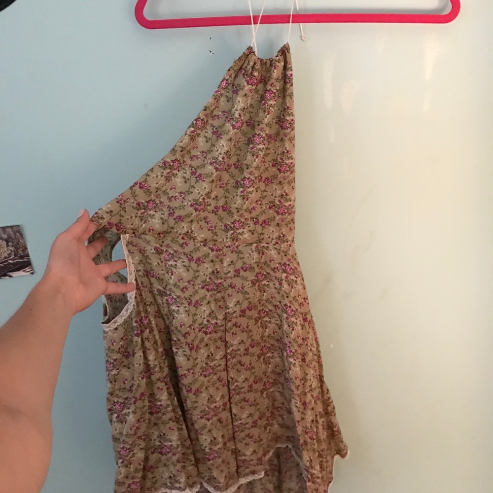 Free people halter romper