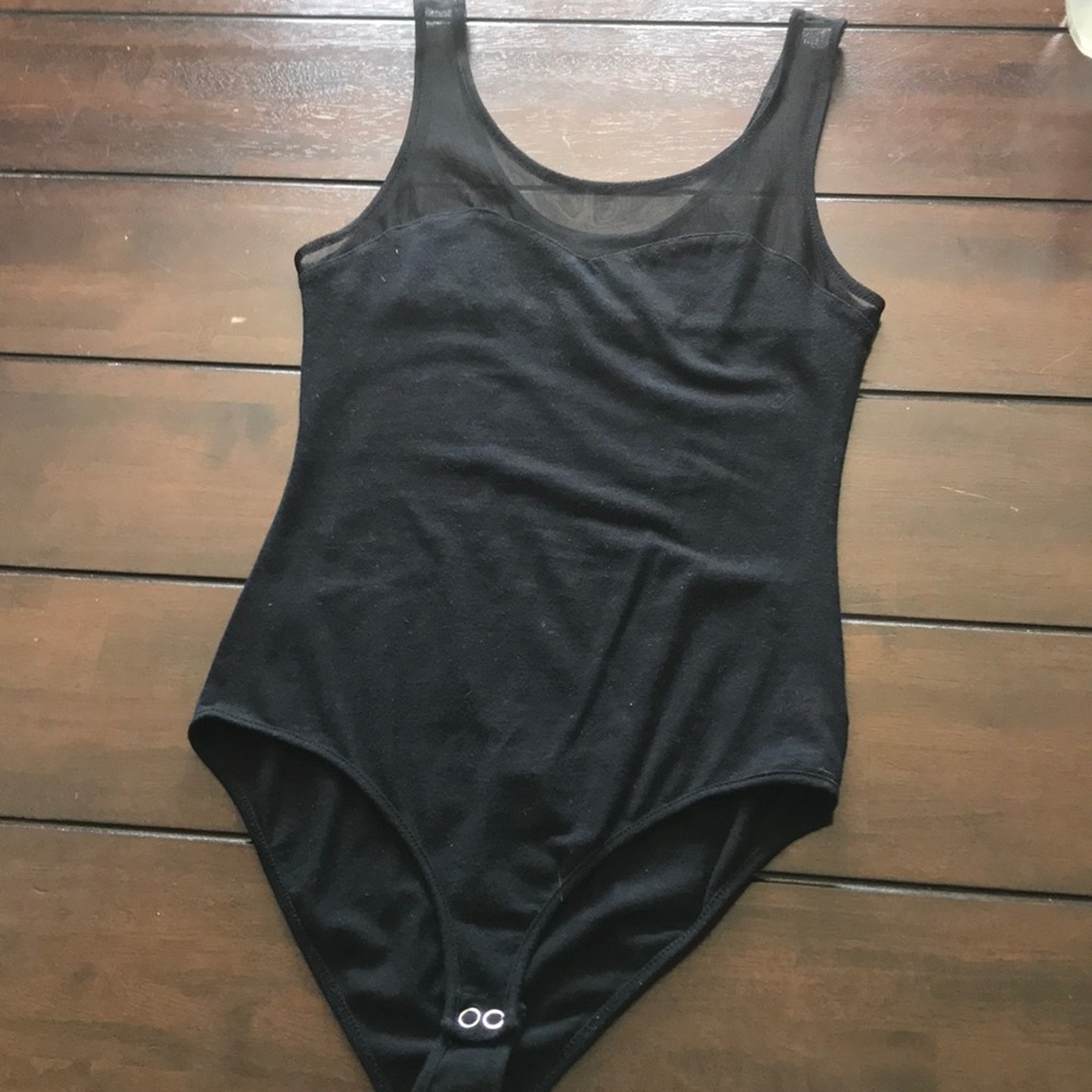 Forever 21 black bodysuit top
