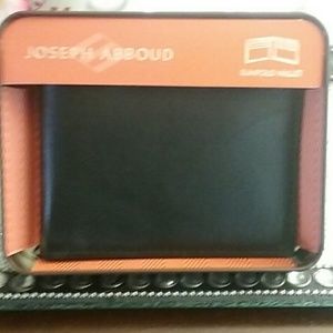 Joseph abboud  leather wallet