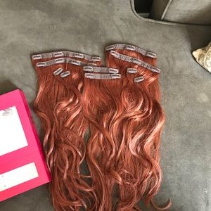 Luxy Hair Extensions Accessories 160gm 20 Vibrant Auburn Poshmark