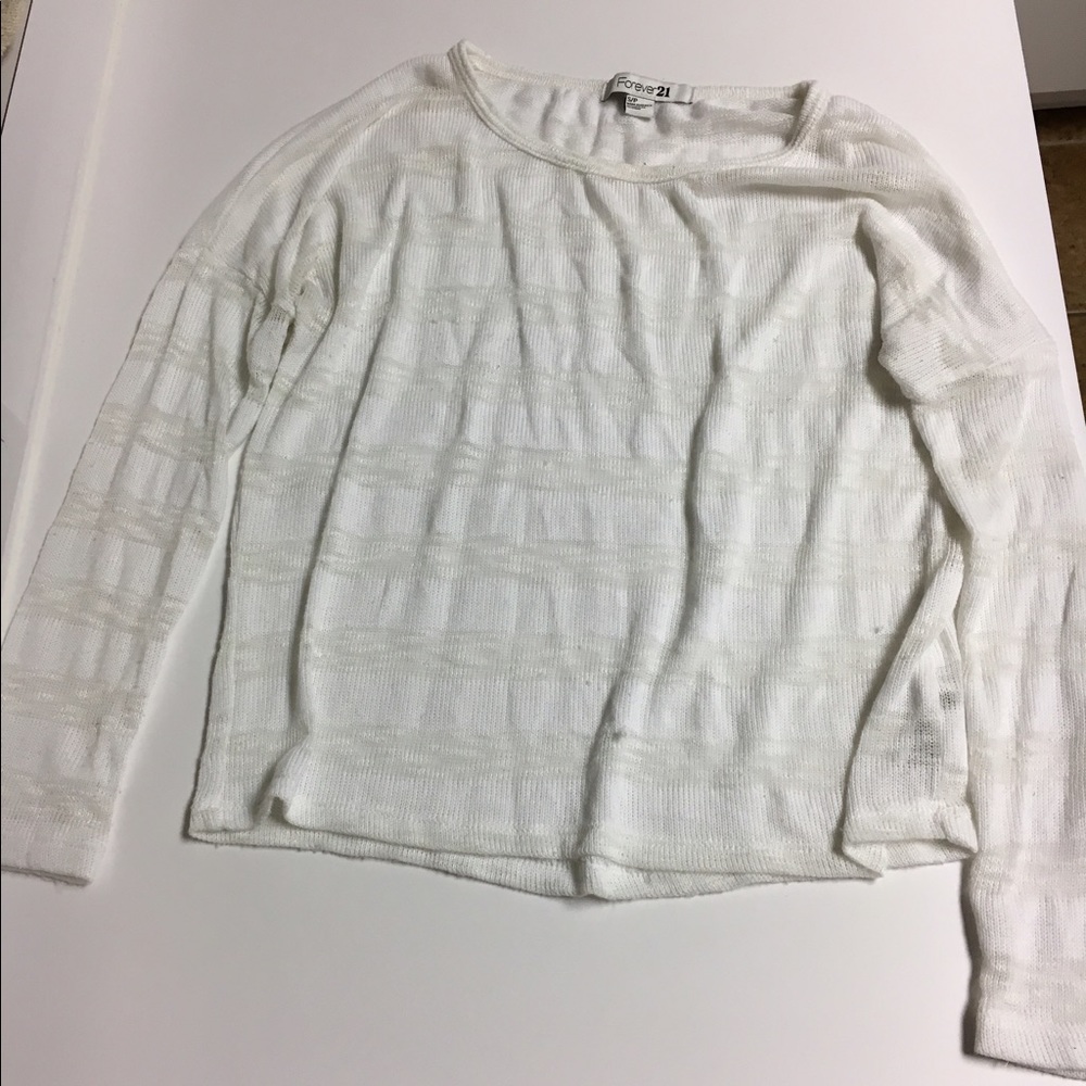 White sweater
