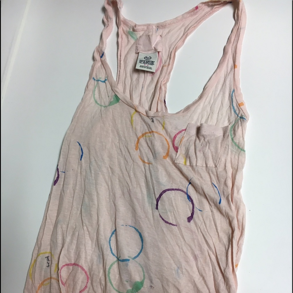 Pink tank top