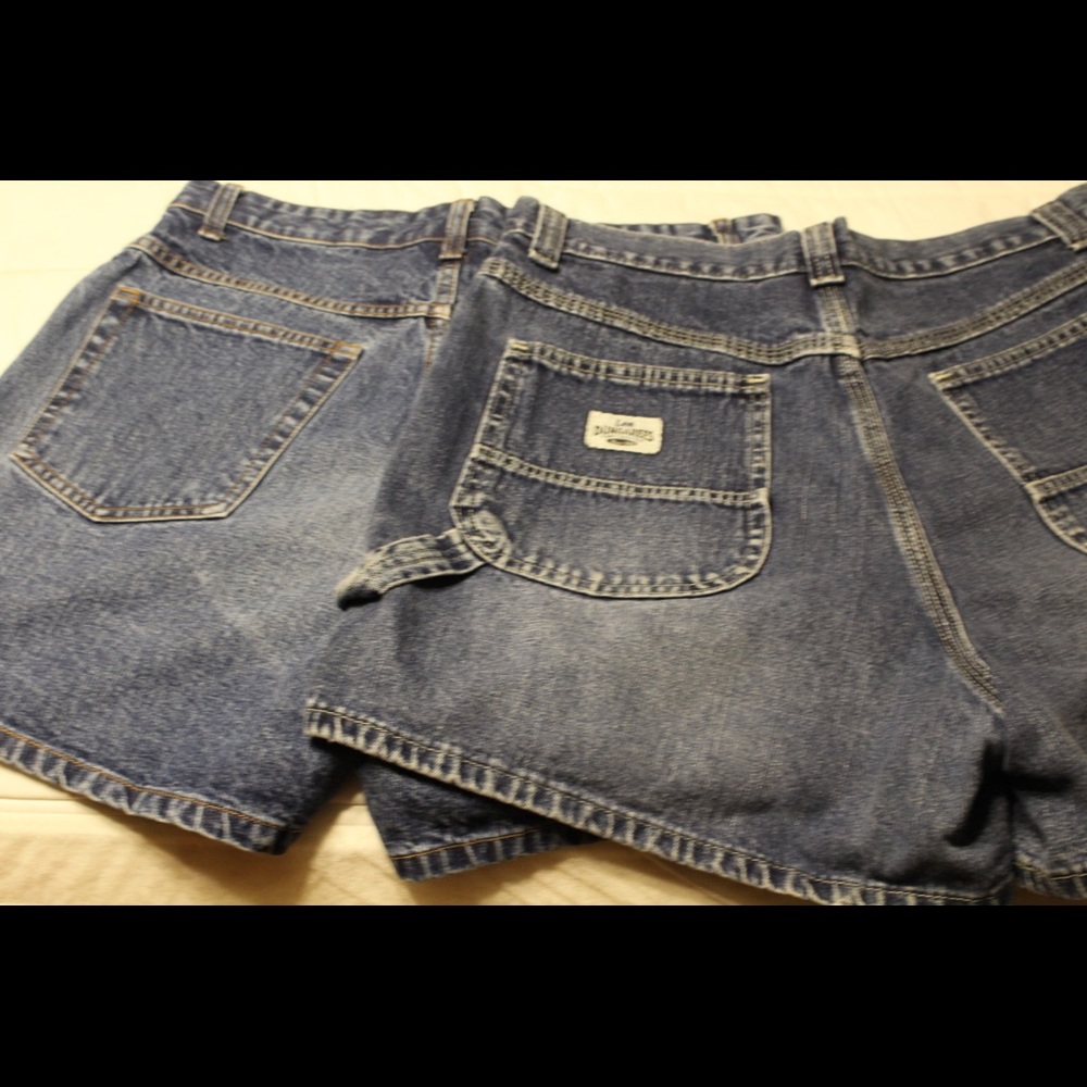 Two Pairs of Denim Shorts Size 12