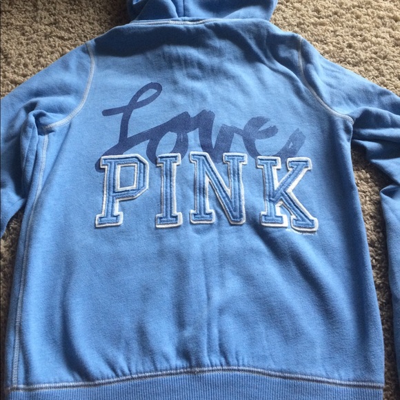 SOLD. VS PINK zip up hoodie bundle - Picture 2 of 8